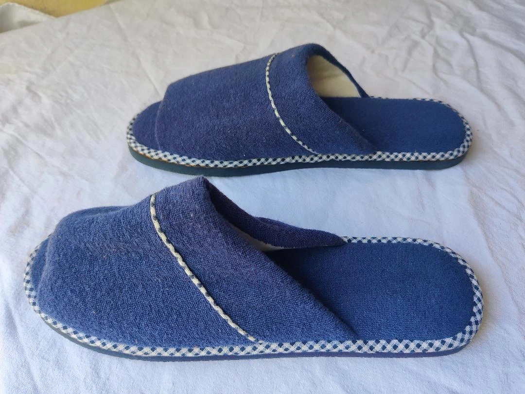 Pantufas-Mulas abertas na frente em esponja Marine tamanho 40- novas – photo 9